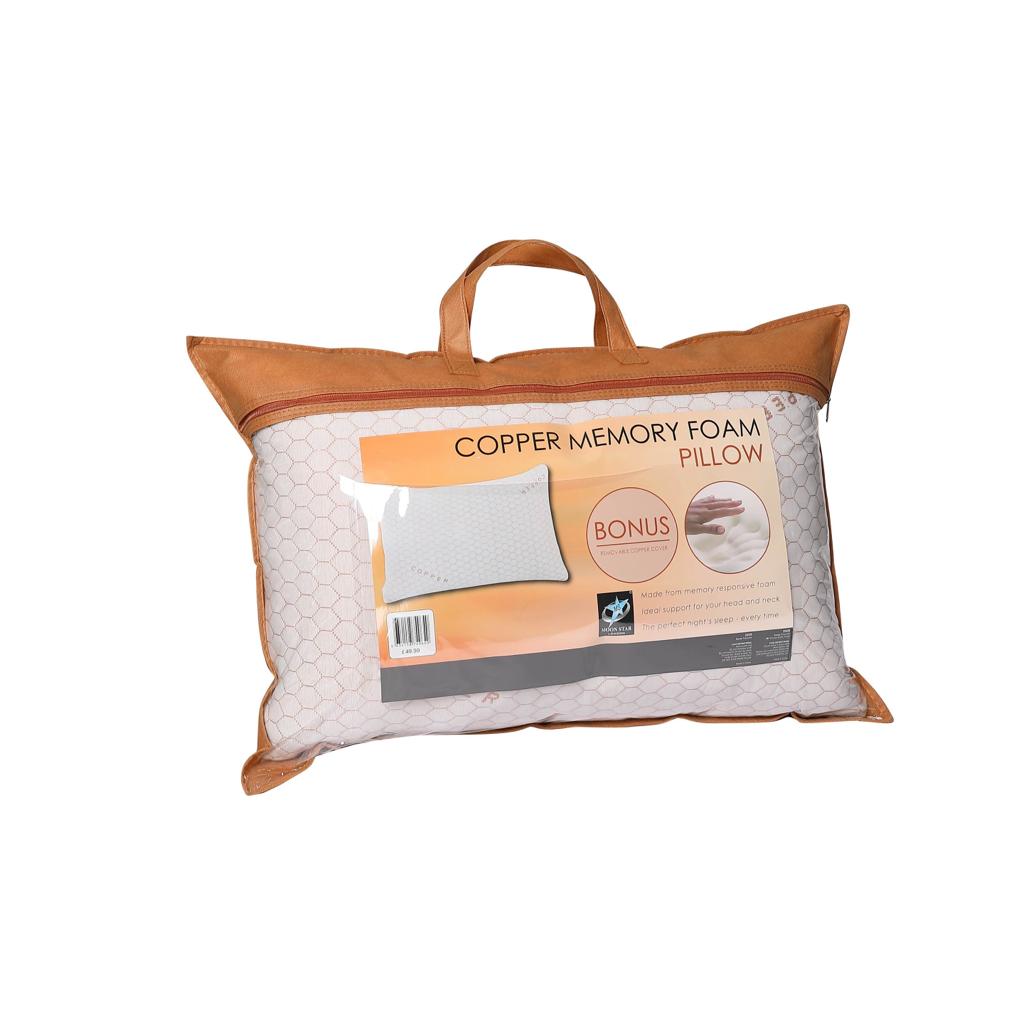 Copper Memory Foam Pillow